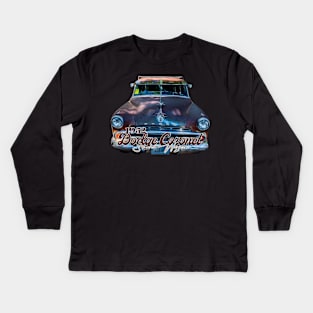 1952 Dodge Coronet Sierra Wagon Kids Long Sleeve T-Shirt